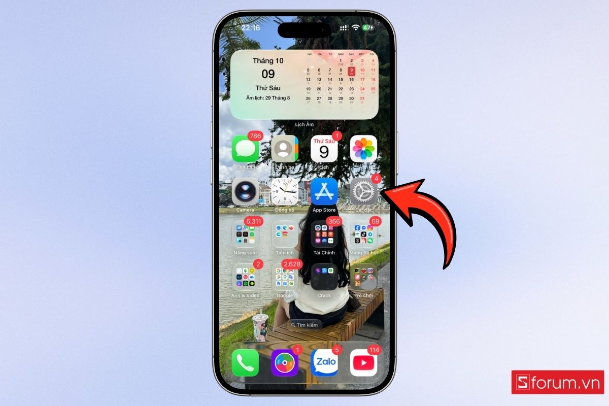 Cách kết nối Wi-Fi ẩn trên iPhone bước 1