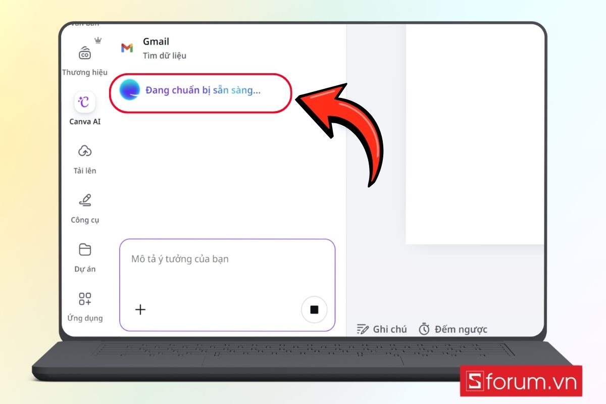 Hướng dẫn kết nối Gmail với Canva AI bước 7