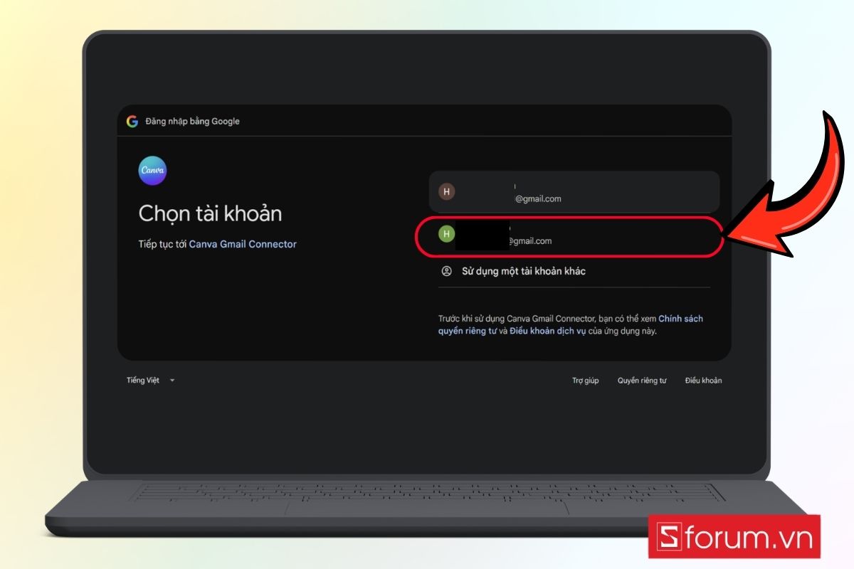 Hướng dẫn kết nối Gmail với Canva AI bước 4