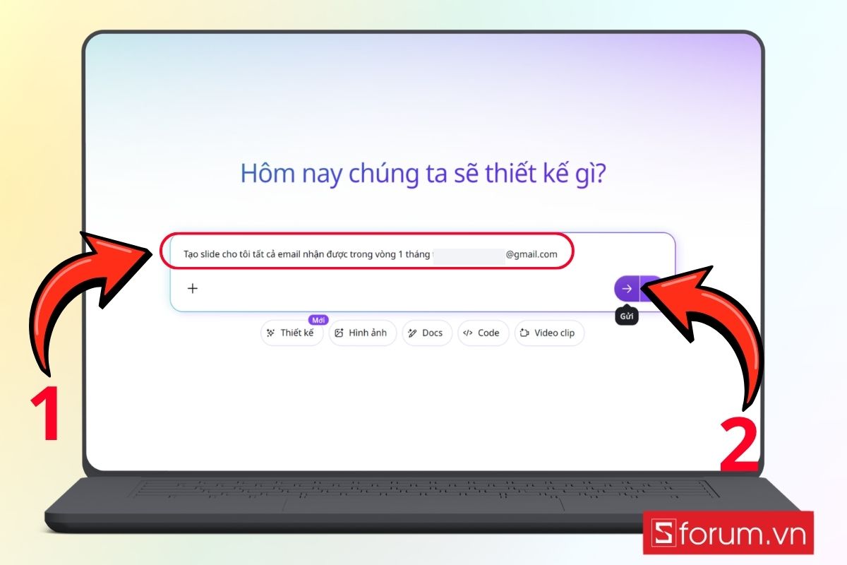 Hướng dẫn kết nối Gmail với Canva AI bước 6