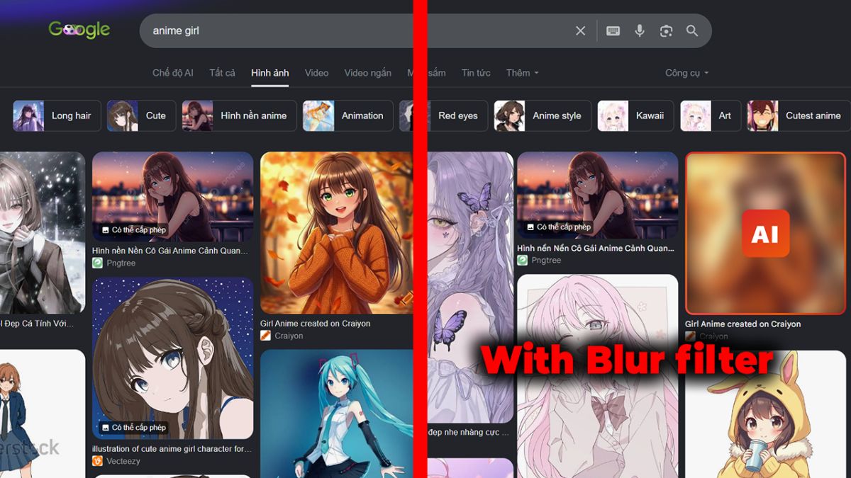 Cách ẩn ảnh AI trên Google Image nhanh chóng, lọc ảnh dễ dàng