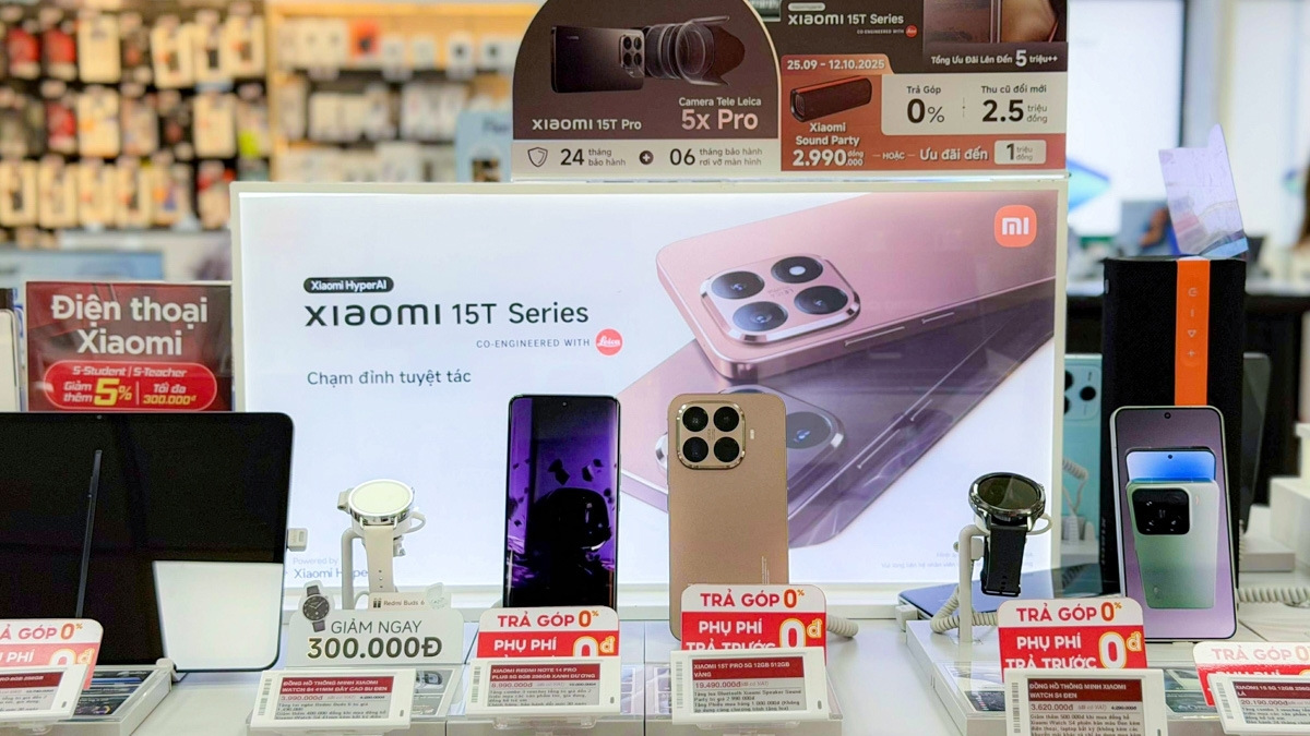 Hướng dẫn mua trả góp Xiaomi 15T 0 lãi suất tại CellphoneS từ A đến Z