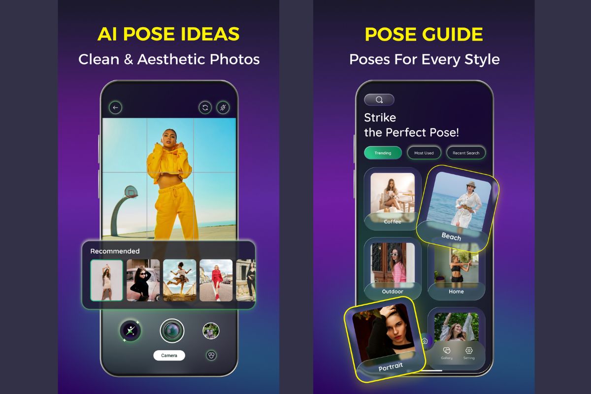 Hướng dẫn sử dụng AI Posing tạo dáng đẹp, chụp ảnh tự nhiên