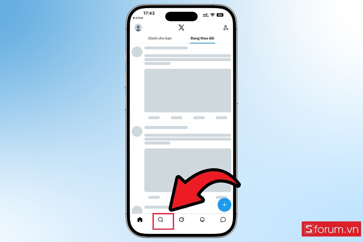 Cách kết nối với bạn bè trên XChat bước 1
