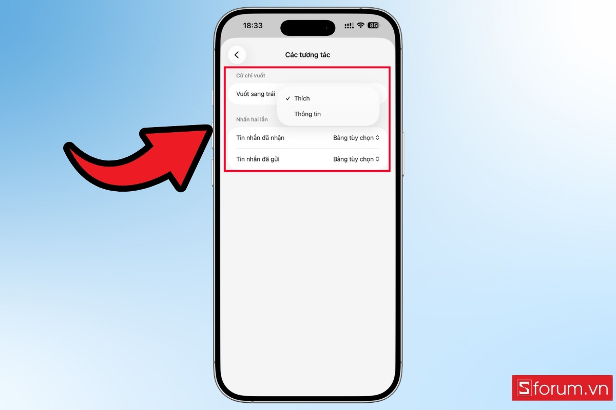 Tùy chỉnh giao diện, icon và thao tác theo sở thích bước 7