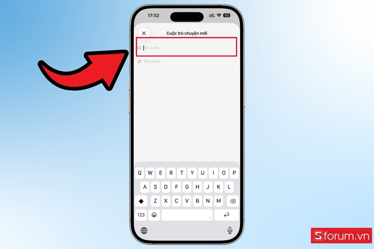 Tạo nhóm chat và quản lý cuộc trò chuyện hiệu quả bước 3
