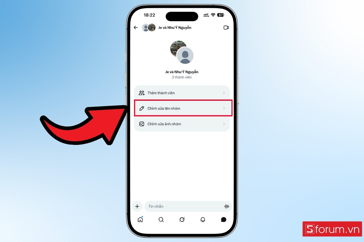 Tạo nhóm chat và quản lý cuộc trò chuyện hiệu quả bước 5