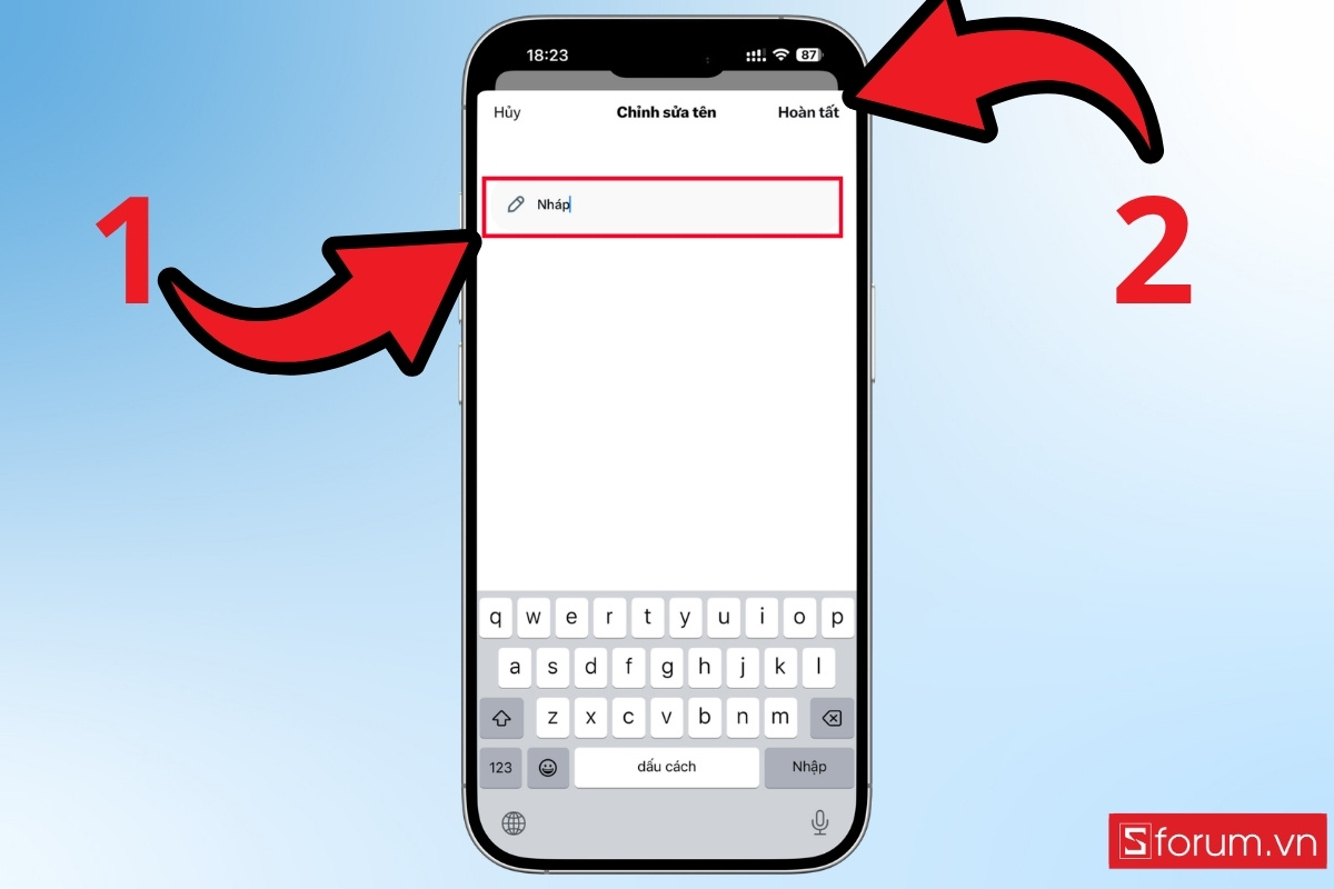 Tạo nhóm chat và quản lý cuộc trò chuyện hiệu quả bước 6