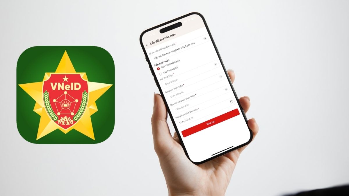 Hướng dẫn thủ tục cấp đổi thẻ căn cước trên VNeID mới nhất
