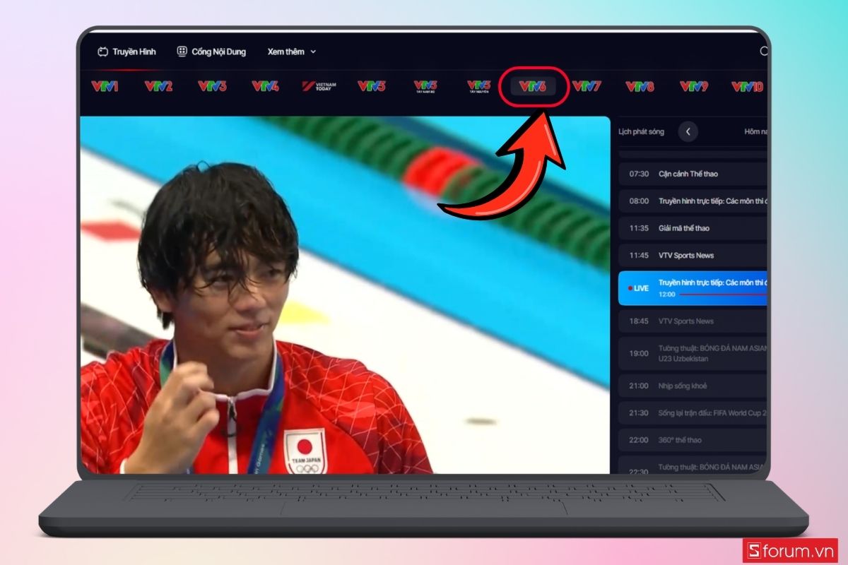 Xem trận U23 Việt Nam vs U23 Hàn Quốc trên VTV Go không cần tải app bước 6