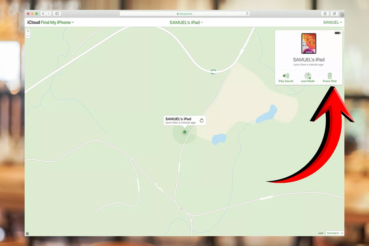 Khắc phục khi iPad bị dính iCloud bằng cách gỡ tài khoản iCloud từ xa - bước 3