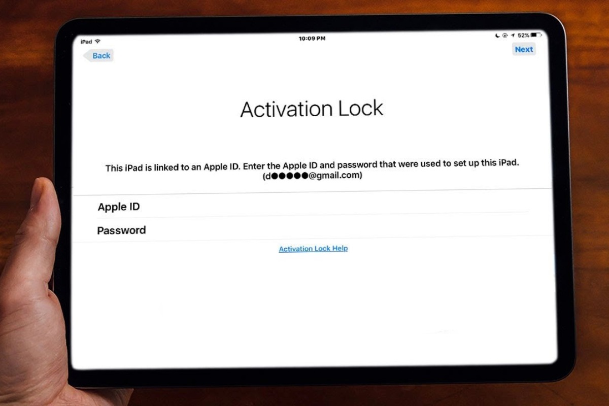 Cách thức hoạt động của iCloud lock trên iPad
