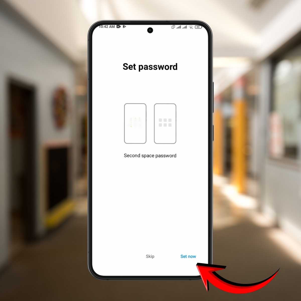 Chia sẻ dữ liệu từ không gian thứ nhất sang không gian thứ hai bước 4
