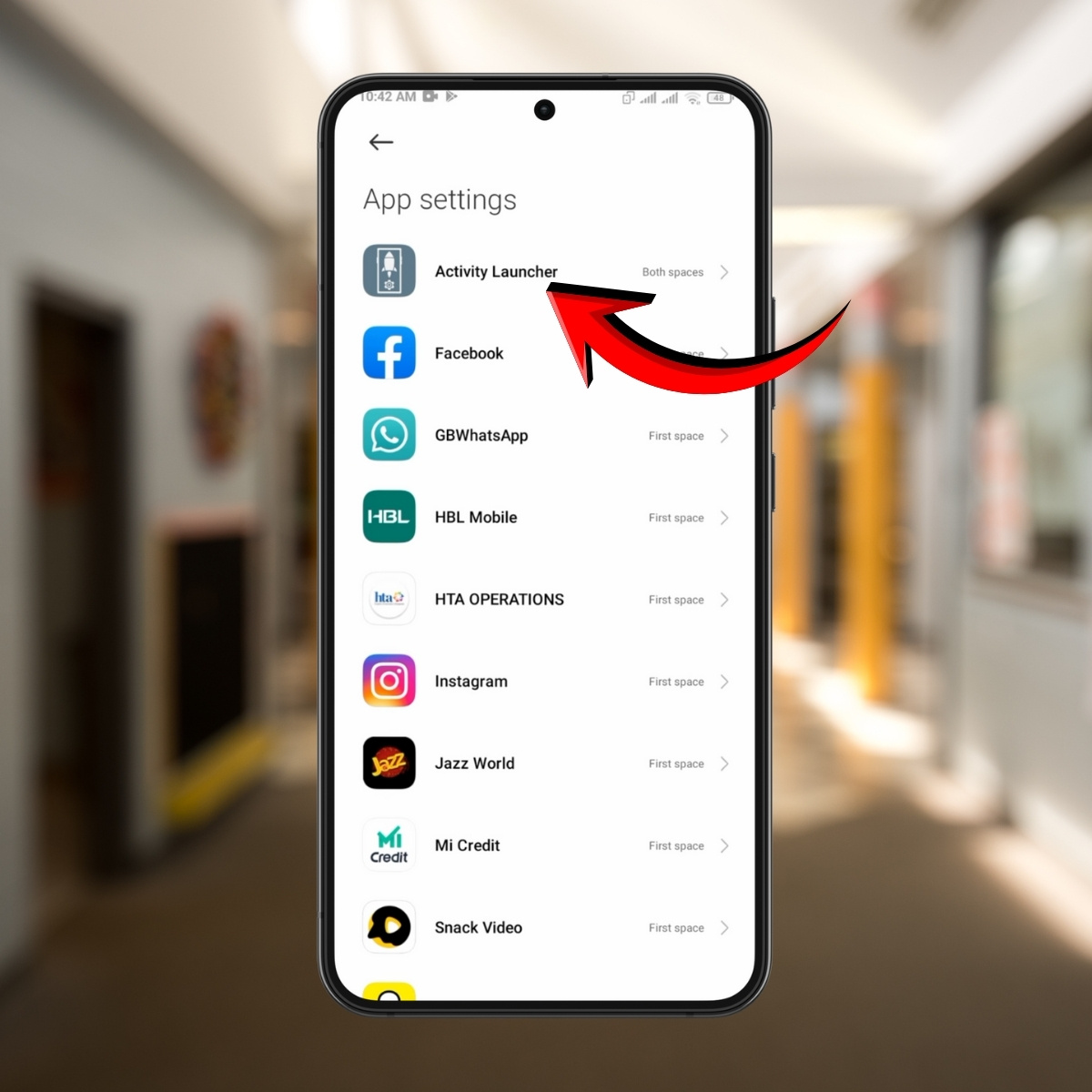 Chia sẻ dữ liệu từ không gian thứ nhất sang không gian thứ hai bước 8