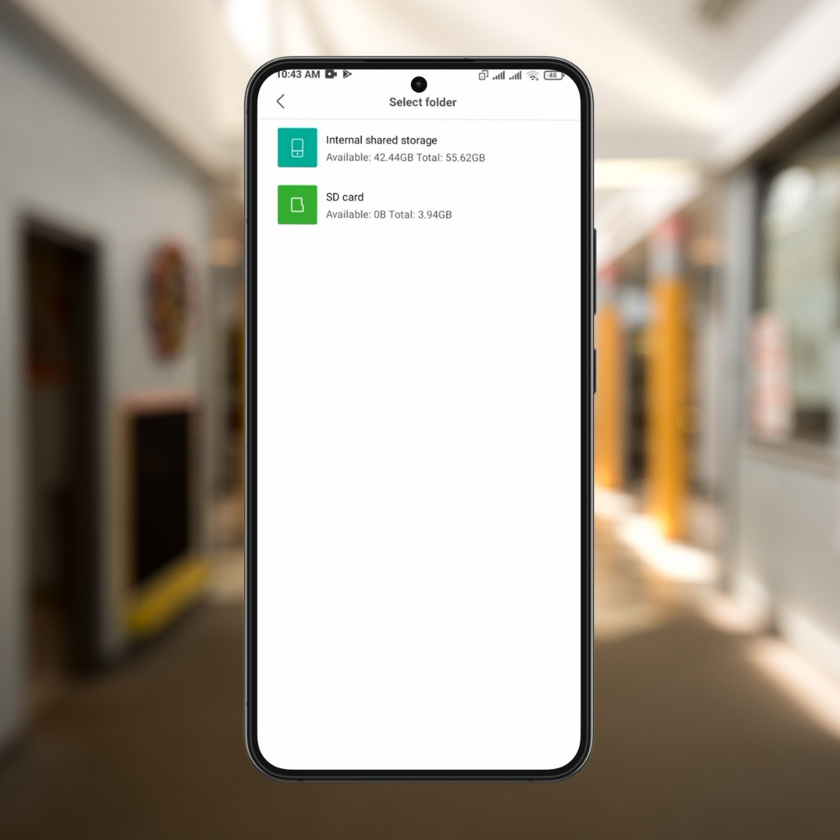 Chia sẻ dữ liệu từ không gian thứ nhất sang không gian thứ hai bước 13
