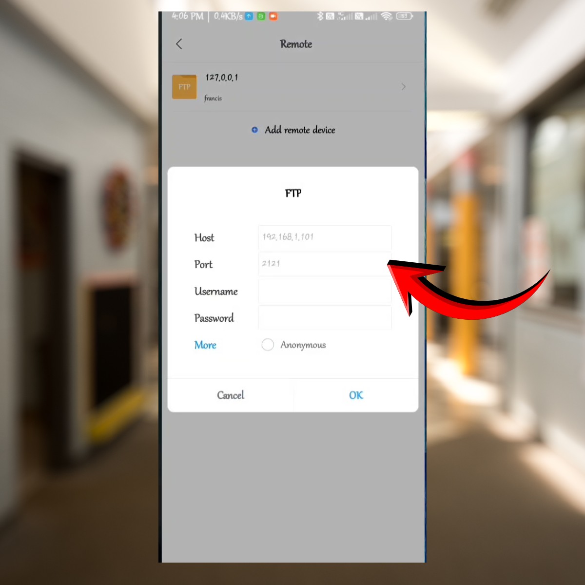 Chuyển đổi dữ liệu từ không gian thứ hai sang không gian thứ nhất bước 12