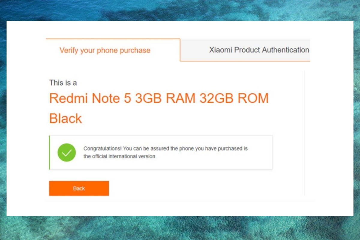 Cách kiểm tra bảo hành Xiaomi bước 3