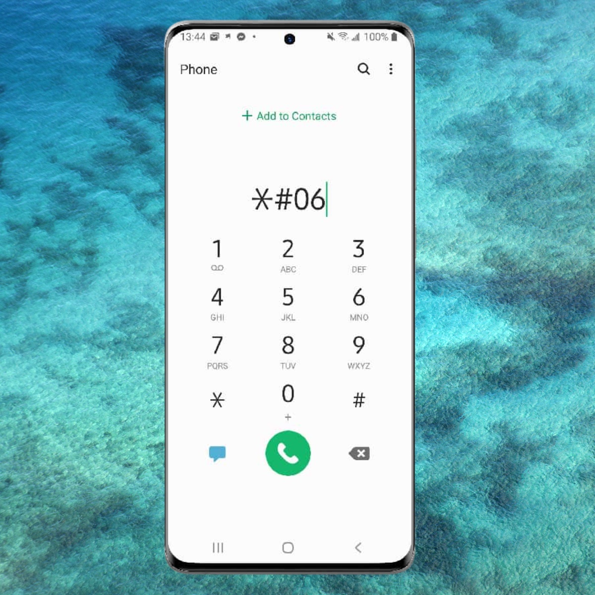 Cách lấy mã IMEI kiểm tra bảo hành Xiaomi bước 1