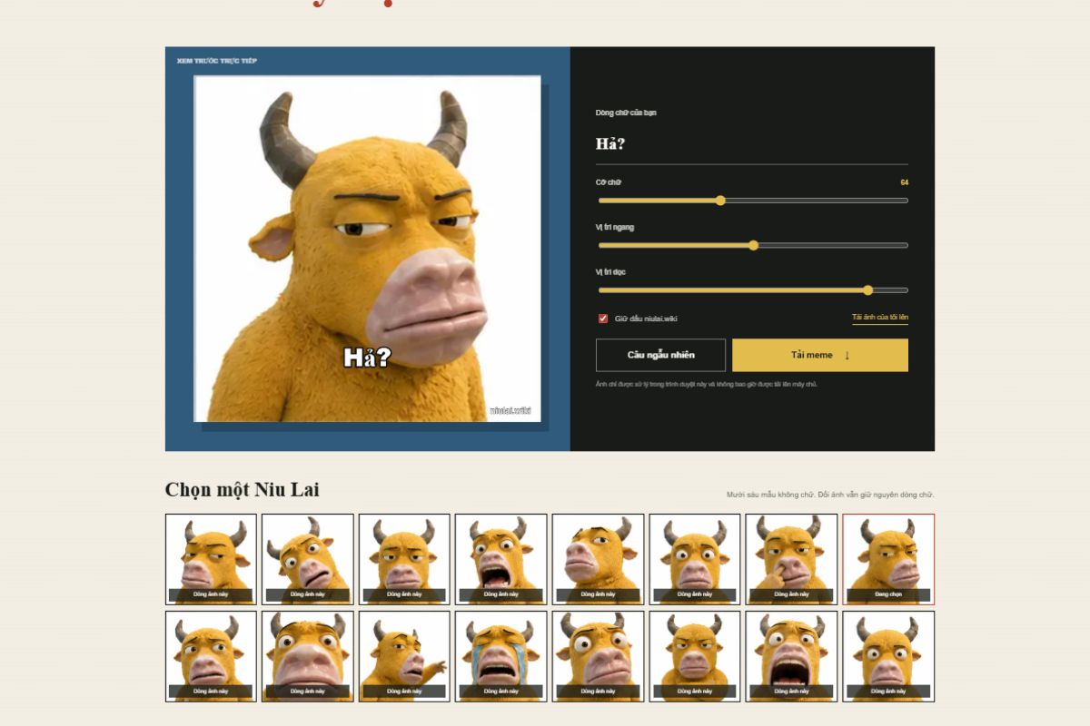 Vì sao meme Niu Lai lại viral?
