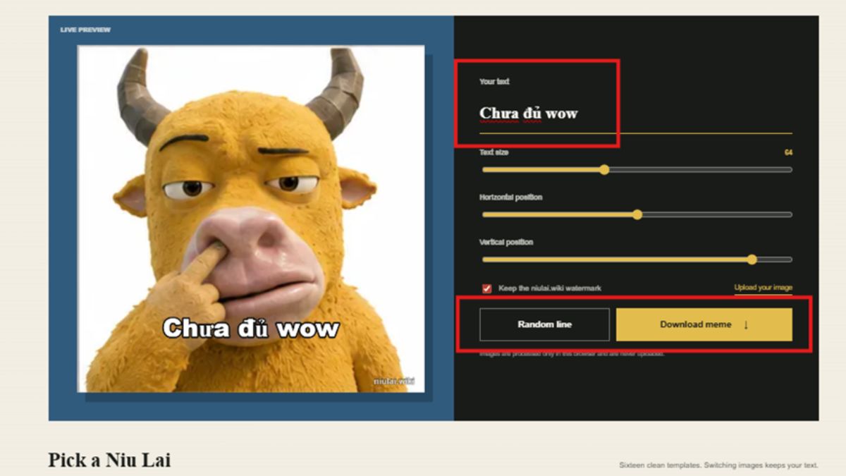 Meme Niu Lai đang viral, bạn đã kịp bắt trend chưa?