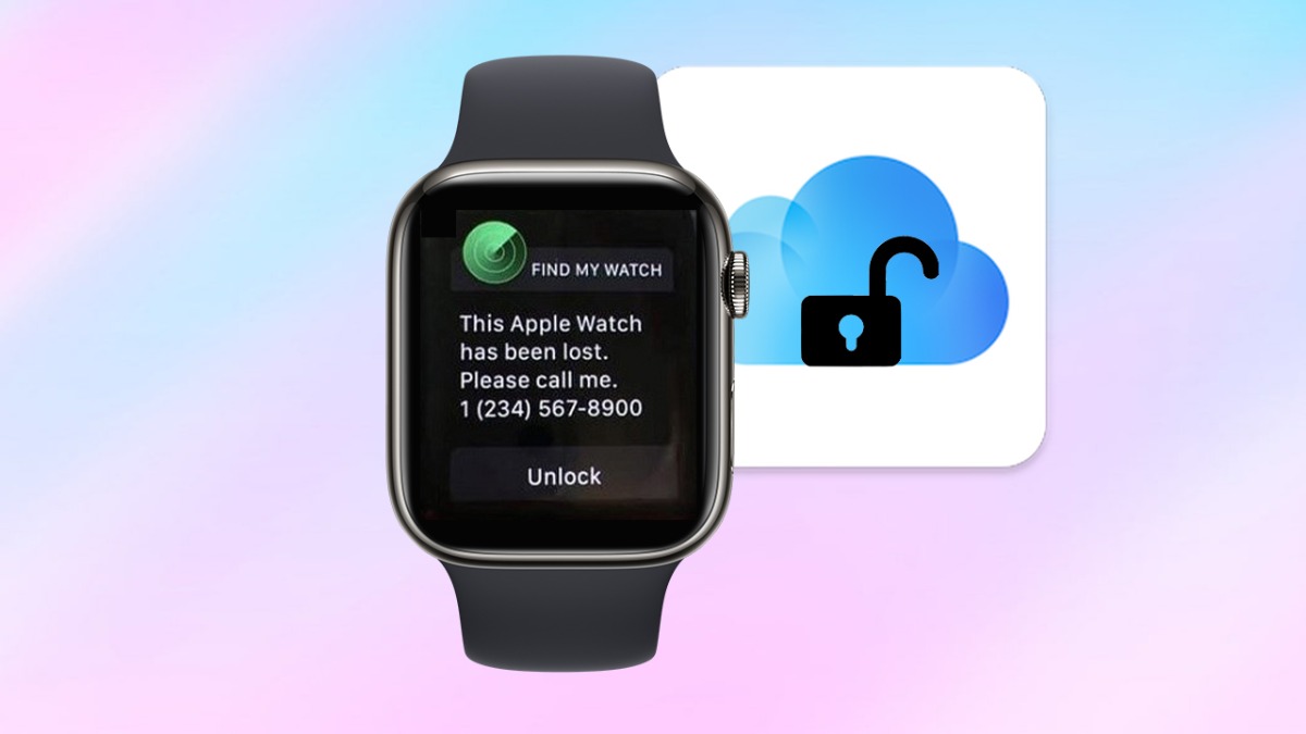 Cách mở khóa Apple Watch dính iCloud tại nhà