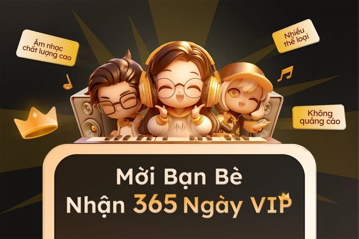 Toàn bộ thông tin và thể lệ chương trình tặng 1 năm VIP từ Nhạc Của Tui 1