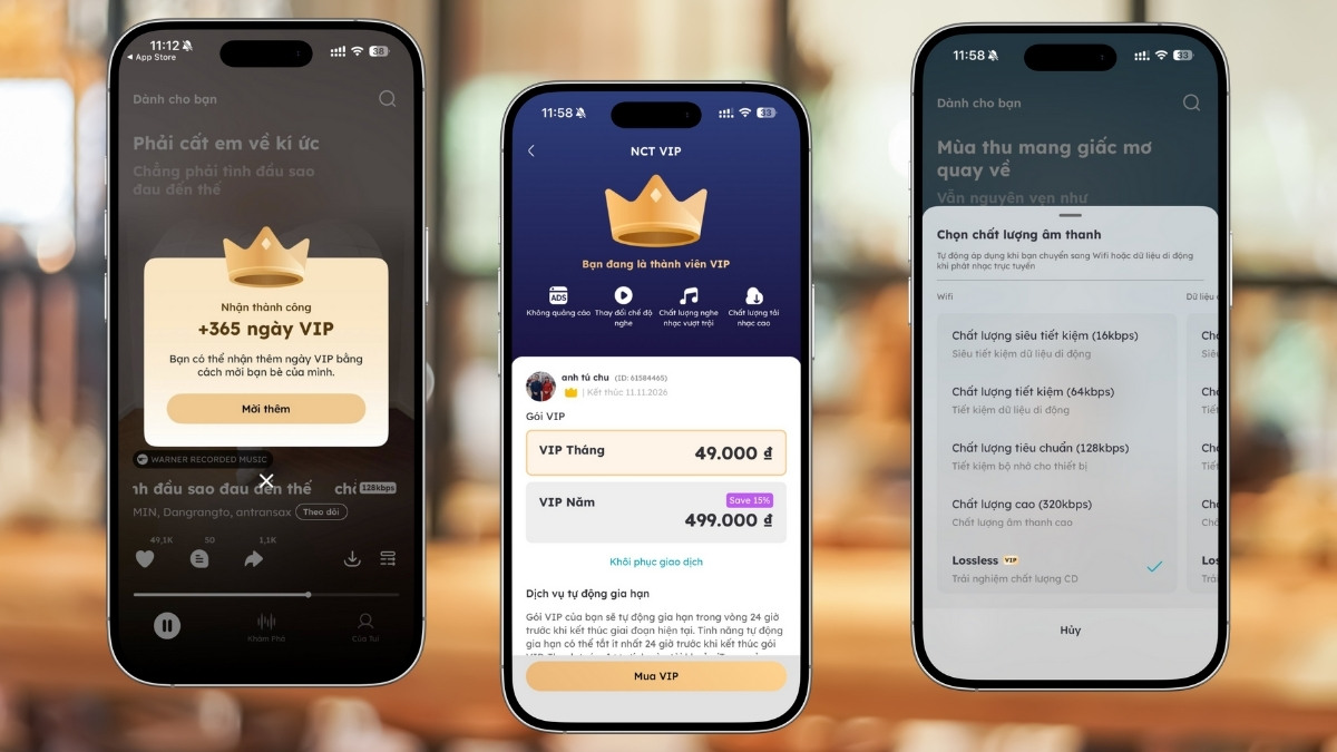 Cách nhận miễn phí 365 ngày VIP ứng dụng Nhạc Của Tui Cách nhận miễn phí 365 ngày VIP ứng dụng Nhạc Của Tui