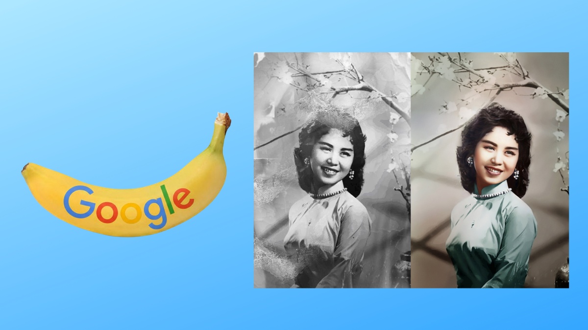 Phục chế ảnh bằng Google Nano Banana trả lại vẻ đẹp cho những ký ức cũ
