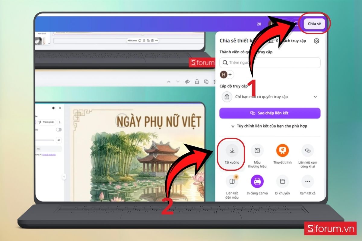 Cách sửa lỗi chữ trên thiệp, poster AI bằng Canva bước 7