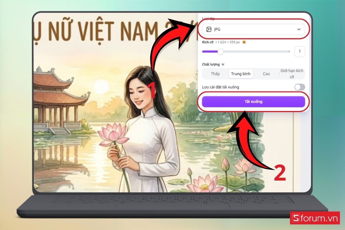 Cách sửa lỗi chữ trên thiệp, poster AI bằng Canva bước 8