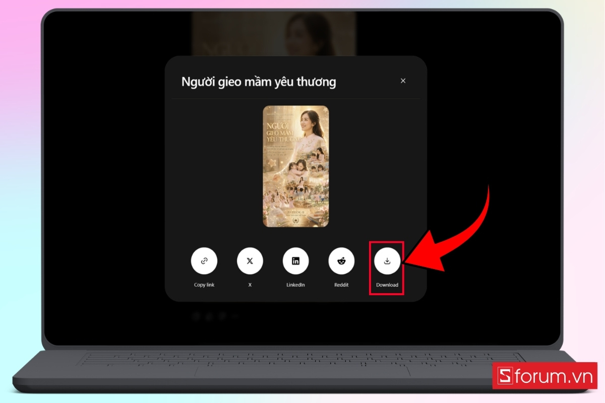Cách sử dụng ChatGPT Image 2 để tạo poster vinh danh nghề giáo bước 7