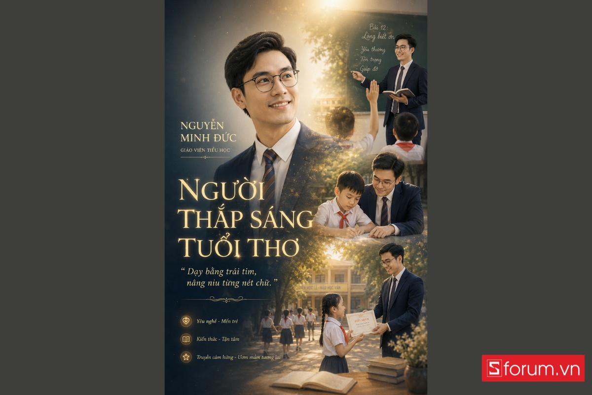 Giáo viên tiểu học nơi những ước mơ bắt đầu hình thành