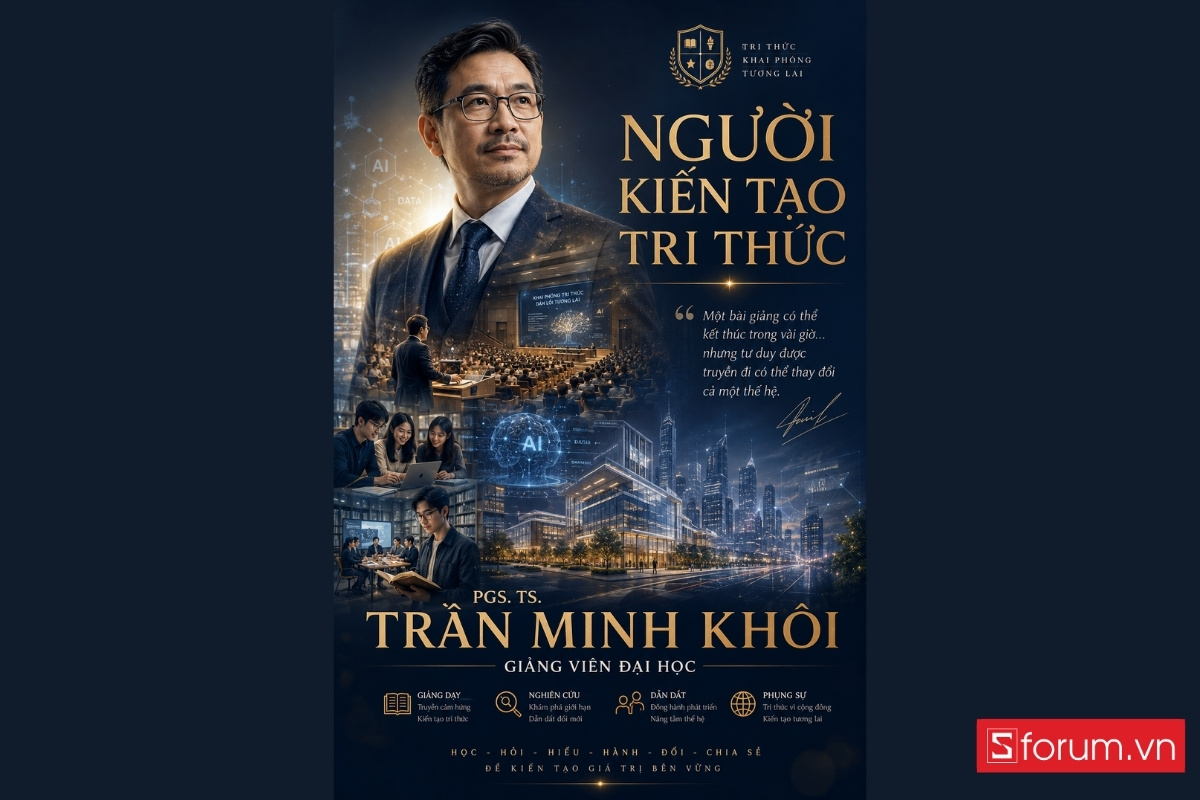 Giảng viên đại học biểu tượng của tri thức và chiều sâu học thuật