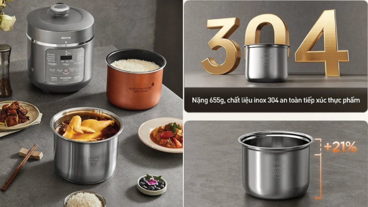 Review nồi áp suất Joyoung có tốt không, có tính năng gì đặc biệt?
