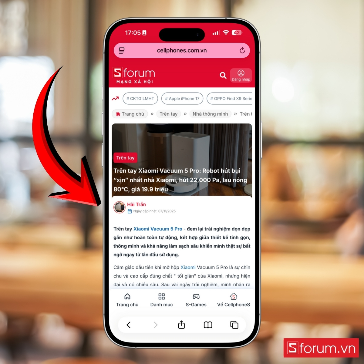 Cách sử dụng Safari với Apple Intelligence để tóm tắt nội dung trang web bước 4