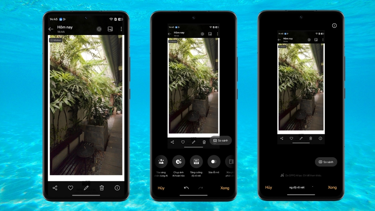 Hướng dẫn cách sử dụng tính năng Tăng Cường Rõ Nét AI trên OPPO