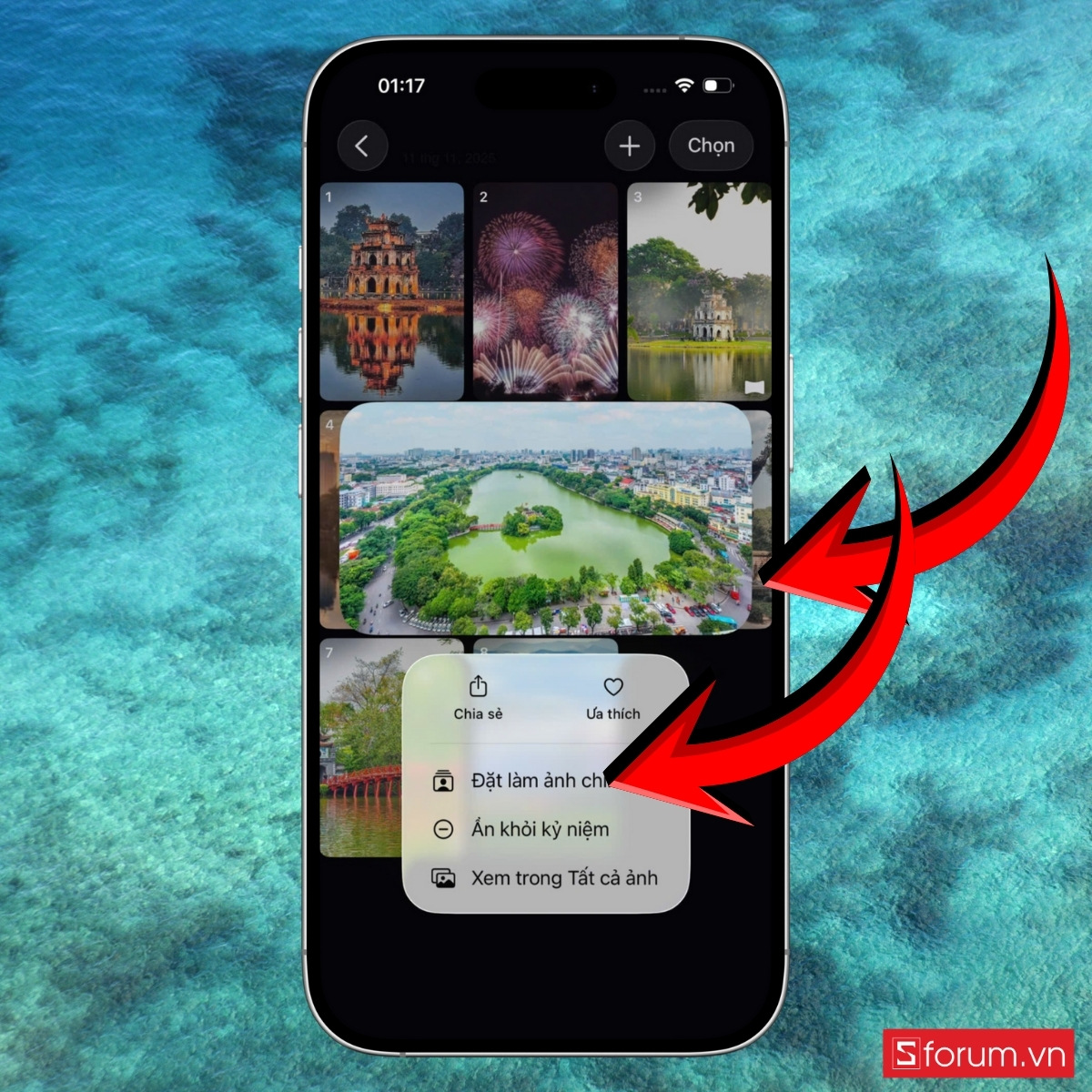 Sắp xếp lại ảnh để kể câu chuyện theo trình tự bước 2