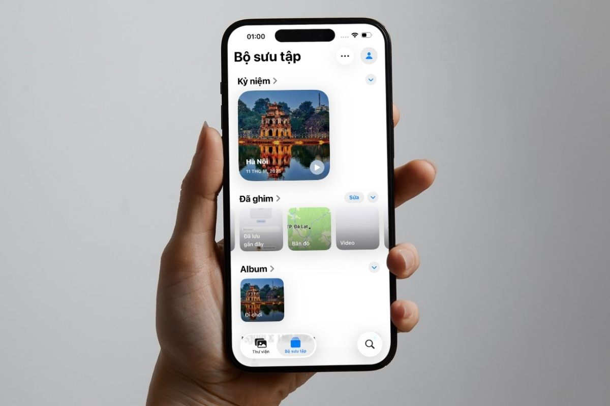 Hướng dẫn tạo album kỷ niệm trên iPhone từng bước cá nhân hóa khoảnh khắc