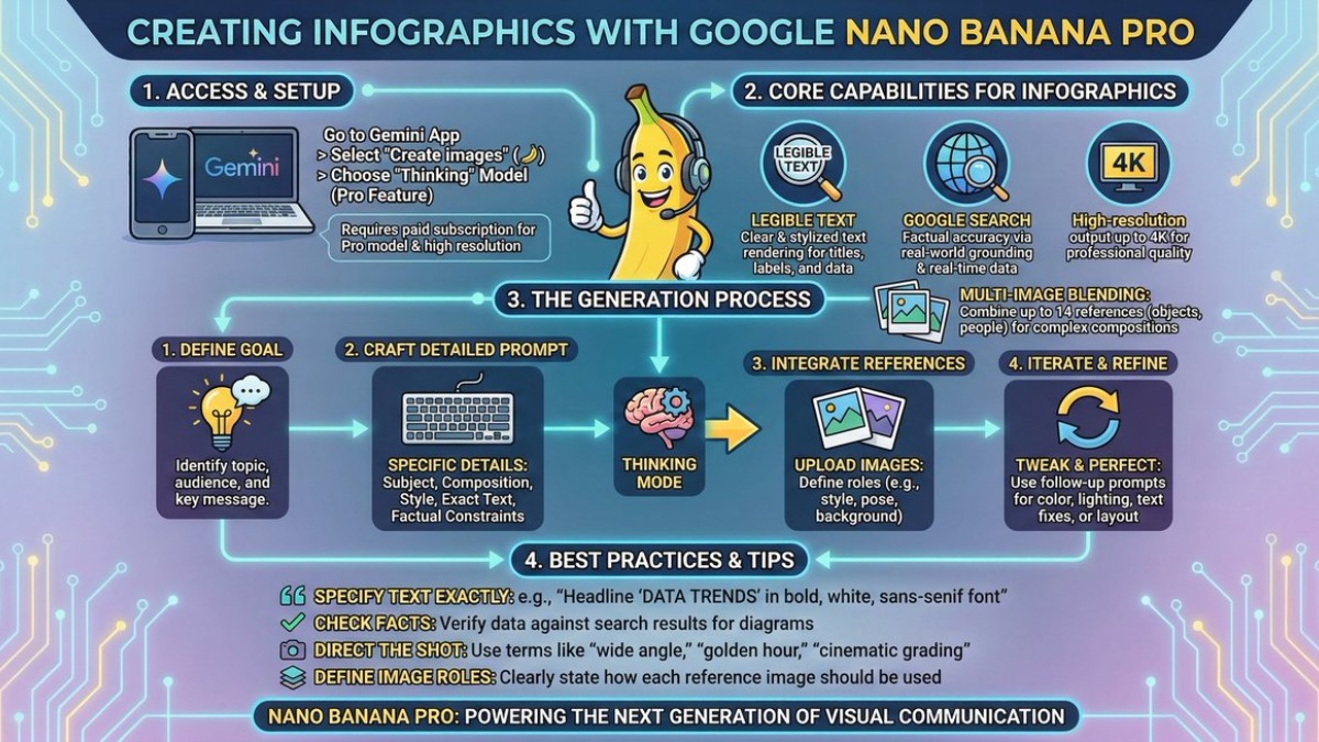 Tạo infographic với Nano Banana Pro truyền tải ý tưởng một cách trực quan Tạo infographic với Nano Banana Pro truyền tải ý tưởng một cách trực quan