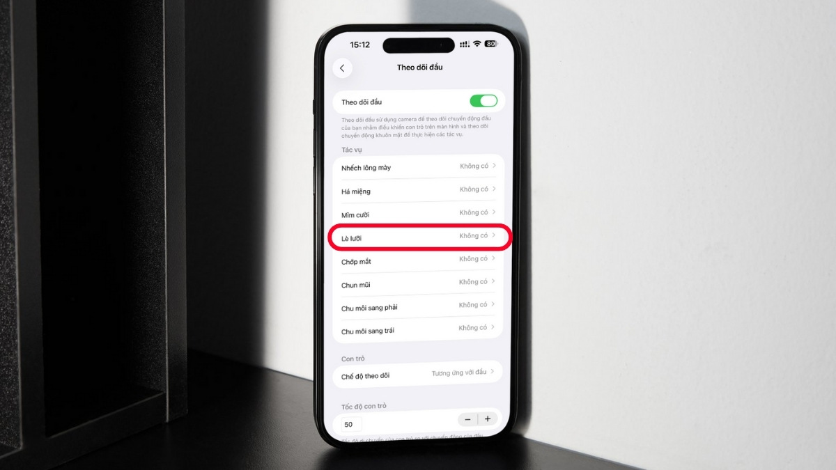 Tính năng lè lưỡi trên iOS 26: Điều khiển iPhone rảnh tay cực tiện lợi