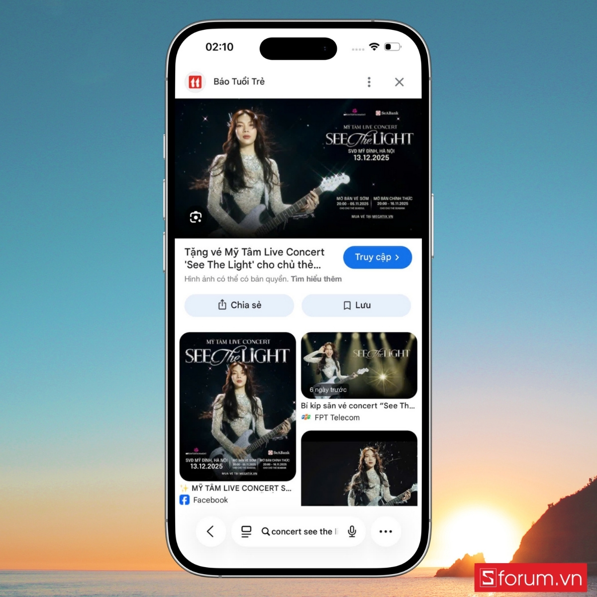 Phân tích nội dung đang hiển thị trên màn hình iPhone bước 1