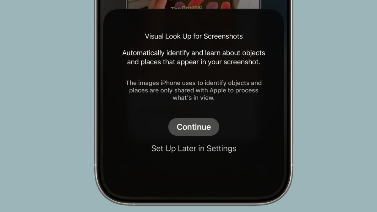 Trí thông minh thị giác trên iOS 26.1 trợ thủ đắc lực của bạn