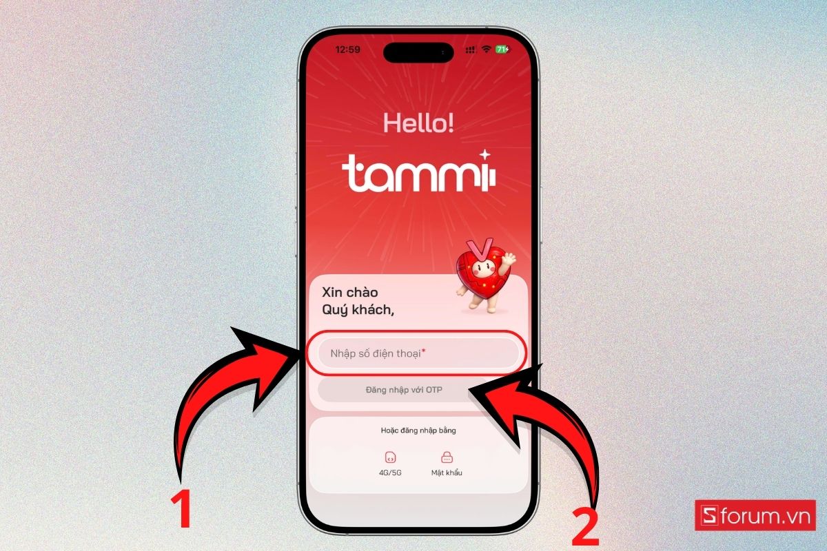 Cách nhận 50,000 điểm Viettel++ bước 1