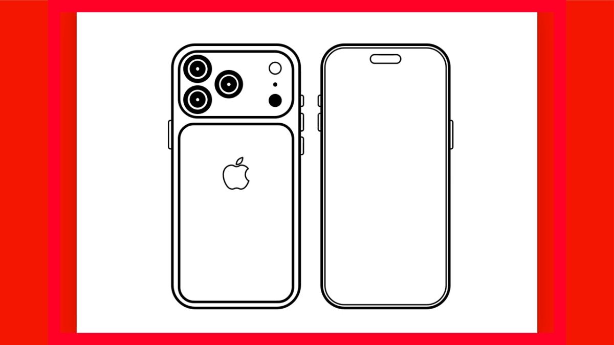 Vẽ iPhone 18 Pro Series đơn giản cho người mới bắt đầu