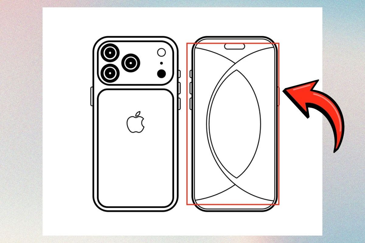 Cách vẽ iPhone 18 Pro Max từng bước bước 13