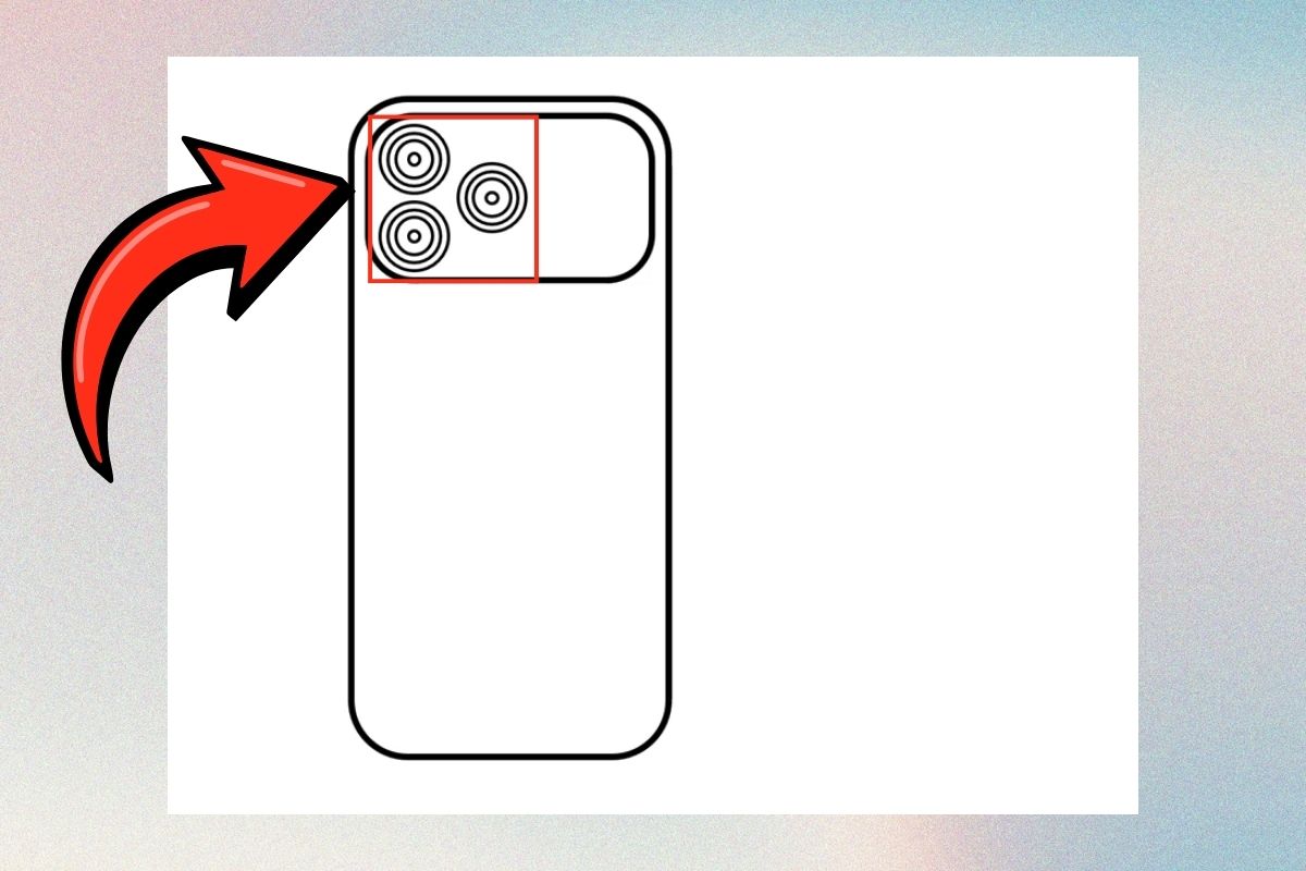 Cách vẽ iPhone 18 Pro Max từng bước bước 3