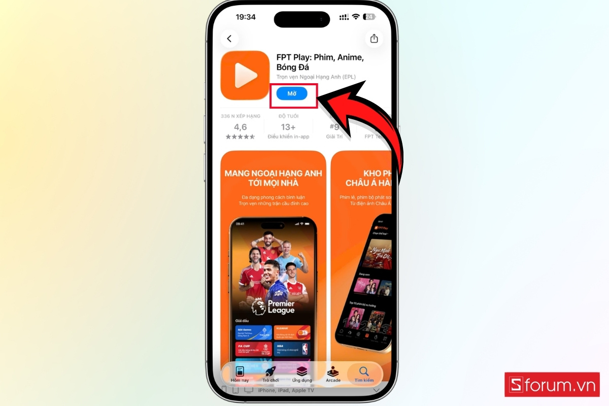 Cách xem World Cup 2026 trên FPT Play chi tiết bước 3