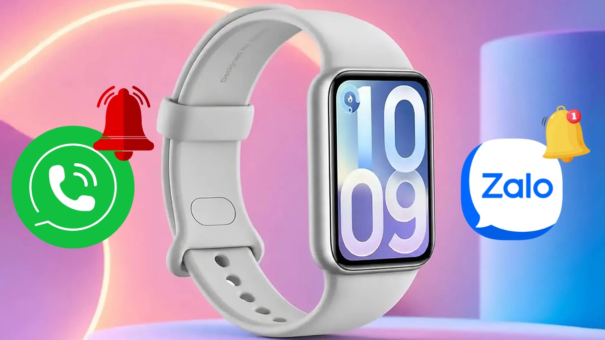 Xiaomi Band 10 Pro có nghe gọi được không? Có nhận thông báo Zalo không? Xiaomi Band 10 Pro có nghe gọi được không? Có nhận thông báo Zalo không?