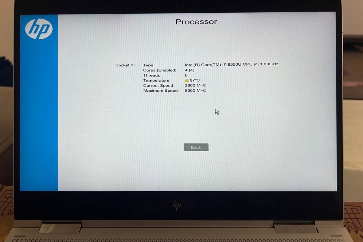 Cách khắc phục lỗi laptop không lên nguồn nhưng đèn sạc sáng cách 6