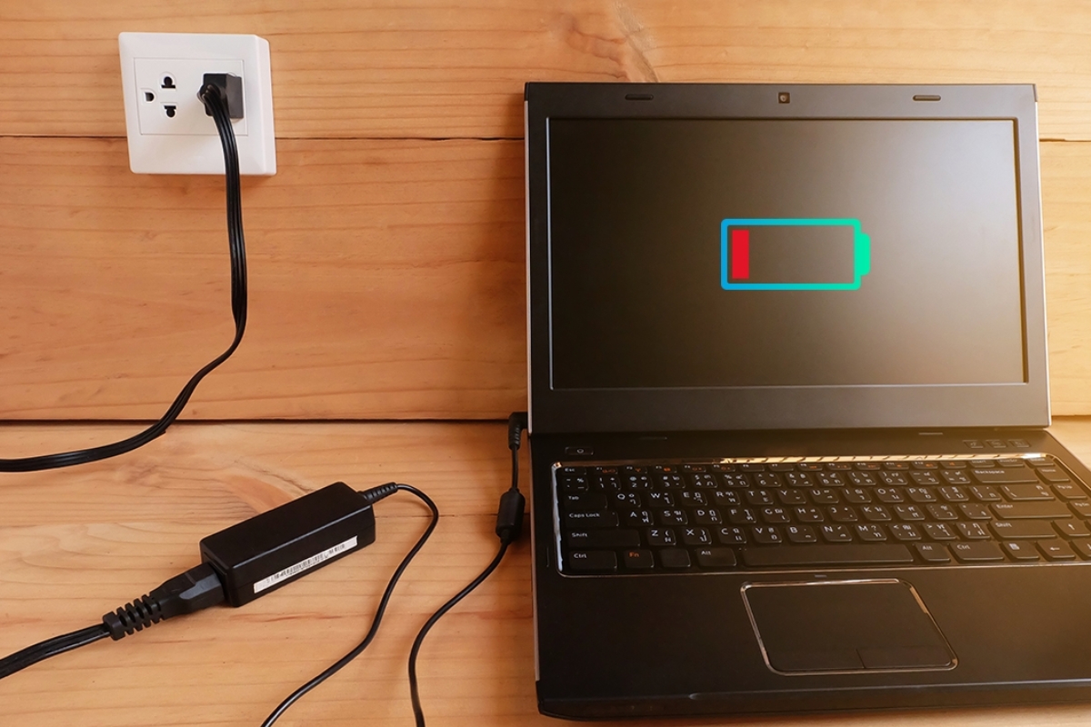 Nguyên nhân laptop không lên nguồn đèn sạc sáng 1
